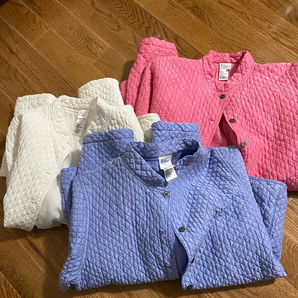 Lot of three Kiko womens jackets